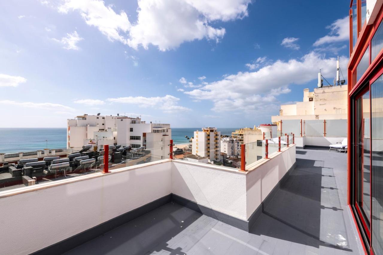 Appartement Luxueux 4 Pieces, Terrasse 120M2 Vue Mer Praia Da Rocha Portimao Exterior photo